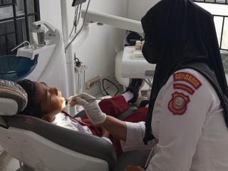 Sie Dokkes Polresta Deli Serdang Cek Kesehatan Dan Berikan Vitamin kepada Personil